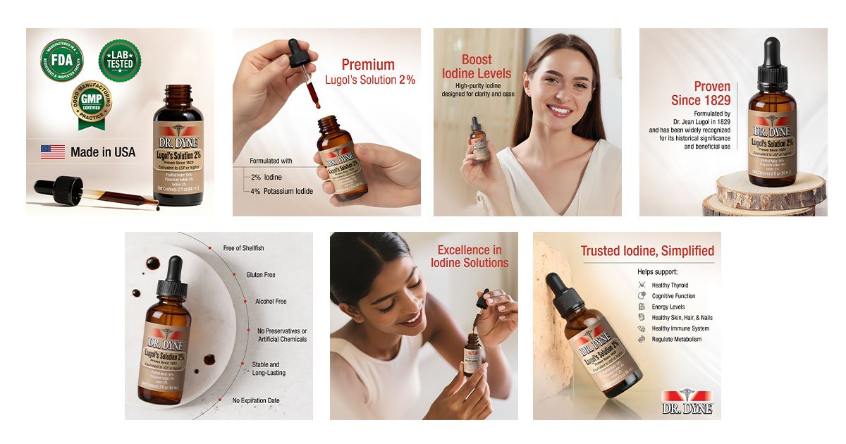 amazon product listing design for dr dyne